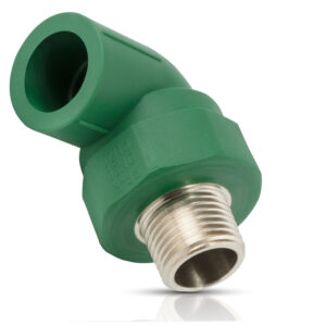 CODO PPR 90 ROSCA MACHO 20mm X 1/2