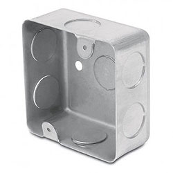 CAJA REGISTRO GALVANIZADA 13MM-3X3"