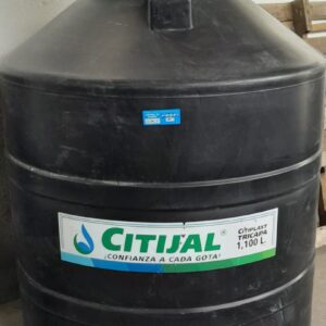 TINACO CITIJAL 1100 LTS TRICAPA NEGRO