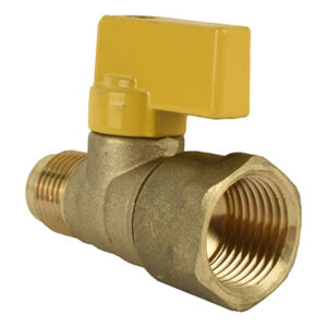 Llave de control para gas 1/2" x 5/16"