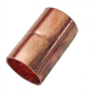 Cople de cobre con ranura 1/2"