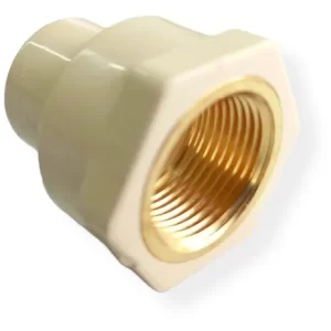 Adaptador hembra con rosca bronce cpvc 3/4