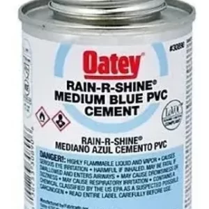 CEM. AZUL P/PVC 1/8 LTO. ETIQ. AZUL (OATEY)