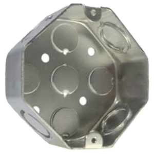 Caja Registro Octagonal Galvanizada 19mm