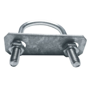 ABRAZADERA U C/TUERCAS 19MM