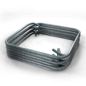 Anillos de alambrón cuadrados pza