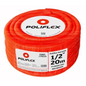 TUBO POLIDUCTO NARANJA 25 MM100m