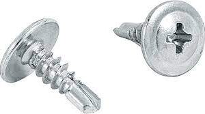 Bolsa con 100 pijas cabeza cruz, punta de broca 1/2", fiero