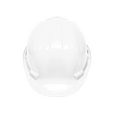 Casco de seguridad, ajuste de intervalos, blanco, pretul