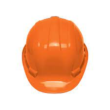 Casco de seguridad, ajuste de intervalos, naranja, pretul