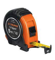 Flexómetro gripper contra impactos 5 m cinta 19 mm, truper